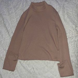 Tight fitted long sleeve shirt